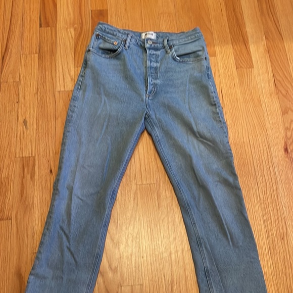 AGOLDE Riley High Rise Straight Crop - Picture 4 of 6